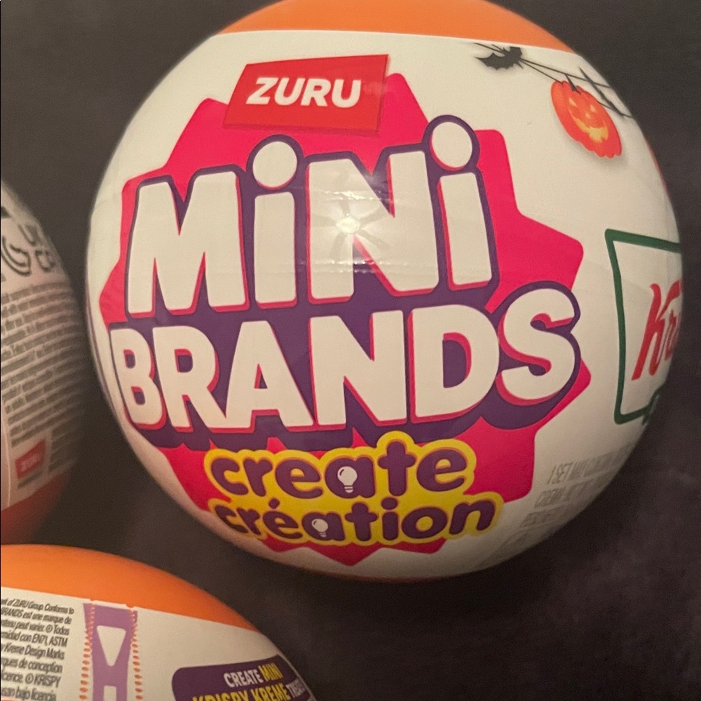 Zuru Mini Brands set of 3 Halloween limited edition Surprise Balls NWT unopened - Picture 4 of 9